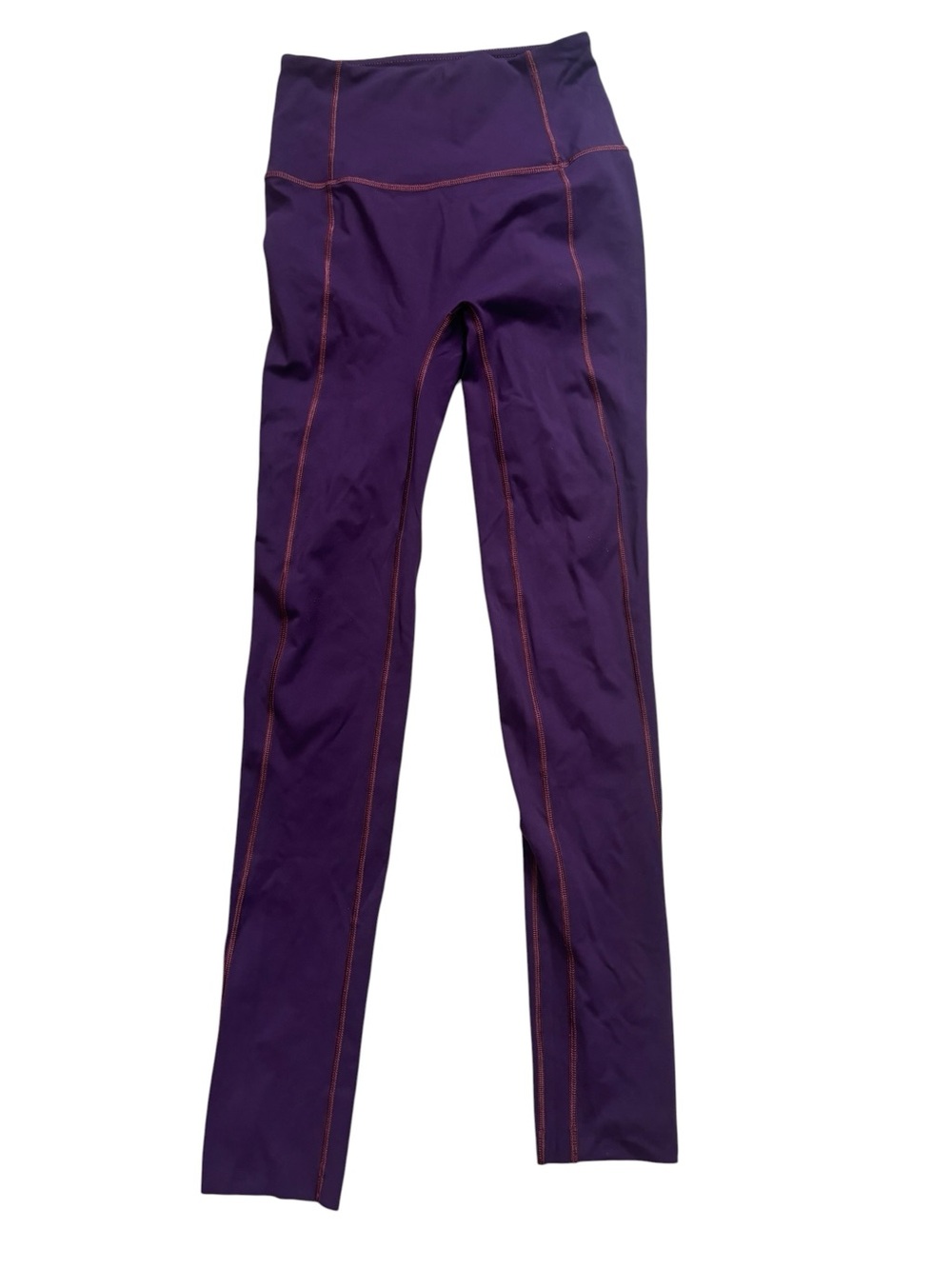 Lululemon Leggings Like Nothing 7/8 Leggings Tight Darkest Magenta Wunder Under